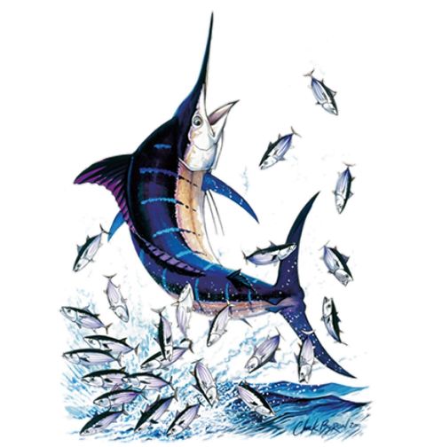 Obrázek produktu Dámské tričko Modrý Marlín