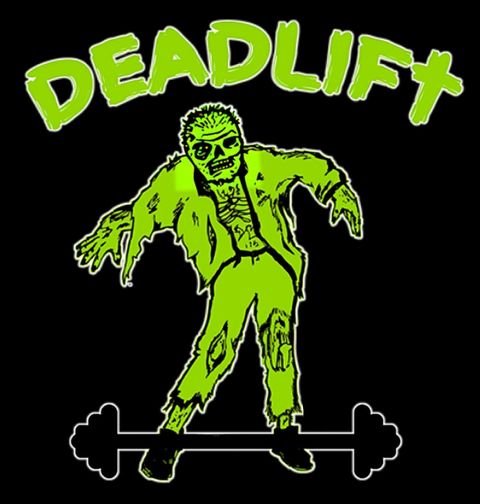 Obrázek produktu Dámské tričko Opravdový Mrtvý Tah Zombík