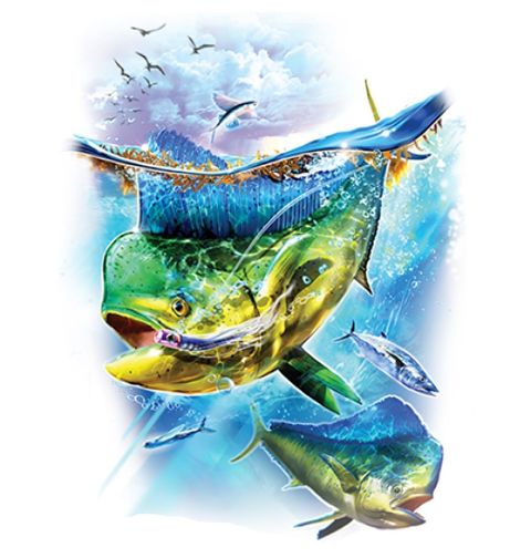 Obrázek produktu Pánské tričko Šílenství na vlnách s Mahi- Mahi 