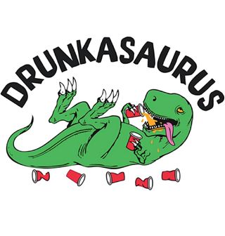 Obrázek 1 produktu Dámské tričko Opilý Dinosaurus Drunkasaurus