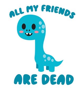 Obrázek 2 produktu Dámské tričko Všichni mí přátelé jsou mrtví