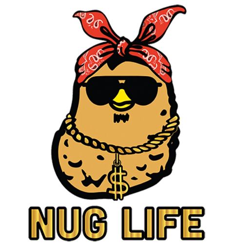 Obrázek produktu Pánské tričko Život nugetky Nug Life