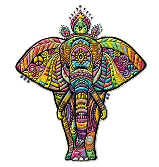 Obrázek 2 produktu Pánské tričko Neonový slon