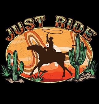 Obrázek 2 produktu Dámské tričko Jen jezdi! - Western
