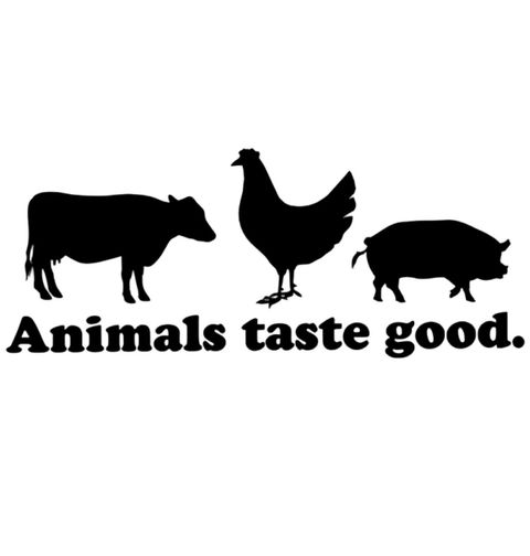 Obrázek produktu Pánské tričko Zvířata chutnají dobře