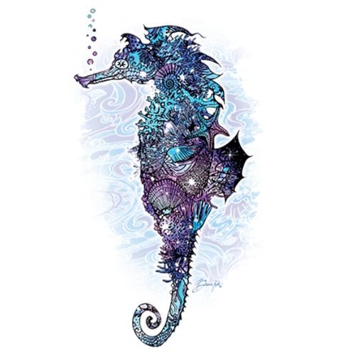 Obrázek produktu Dámské tričko Galaktický mořský koník