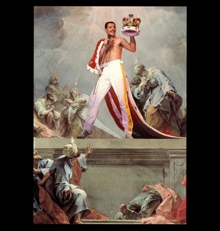 Obrázek 2 produktu Dámské tričko Král Freddie Mercury