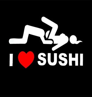 Obrázek 2 produktu Pánské tričko Miluju Sushi "I love Sushi" (Velikost: XXL)