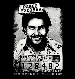 Obrázek 2 produktu Pánské tričko Pablo Escobar (Velikost: XL)