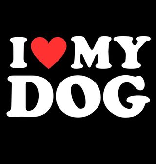 Obrázek 2 produktu Pánské tričko Miluju svého psa I Love My Dog