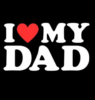 Obrázek 2 produktu Dámské tričko Miluju svého tátu I Love My Dad