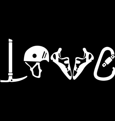 Obrázek produktu Pánské tričko Lezecká Láska
