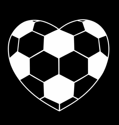 Obrázek produktu Dámské tričko Srdce bije pro fotbal Football Heart