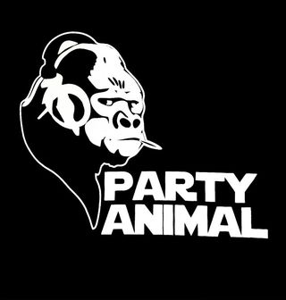 Obrázek 2 produktu Dámské tričko Party Animal Gorila se sluchátky
