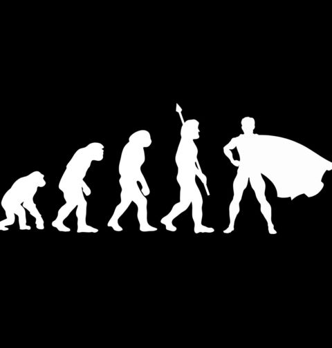 Obrázek produktu Pánské tričko Evoluce superhrdiny