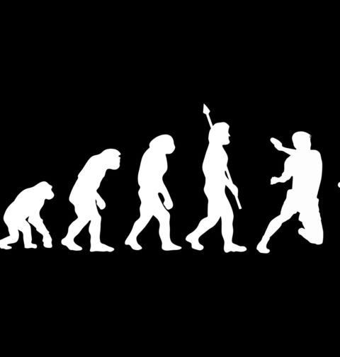 Obrázek produktu Pánské tričko Evoluce ping-pongu