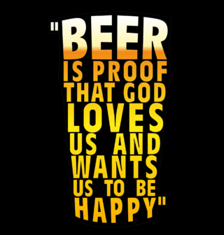 Obrázek 2 produktu Dámské tričko „Pivo je důkaz, že bůh nás miluje a chce, ať jsme šťastní.“