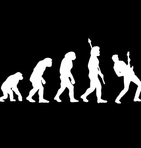 Obrázek produktu Pánské tričko Evoluce rockera