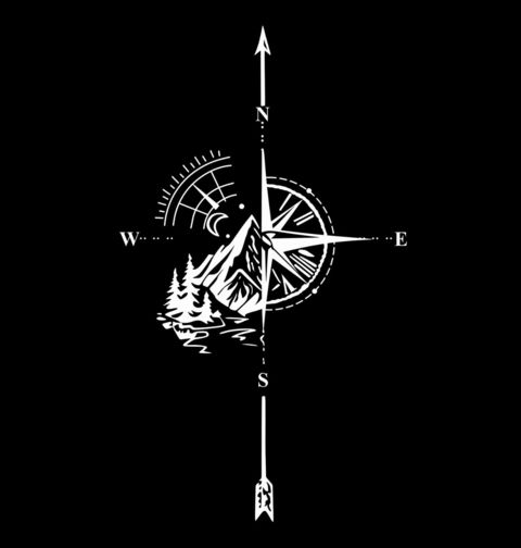 Obrázek produktu Dámské tričko Kompas dobrodružství