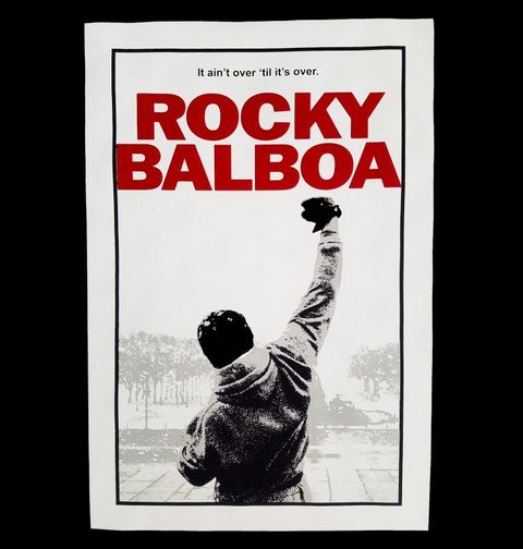 Obrázek produktu Pánské tričko Rocky Balboa "Není konec dokud není konec!"