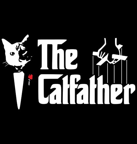 Obrázek produktu Dětské tričko The Catfather Kmotr Kočka