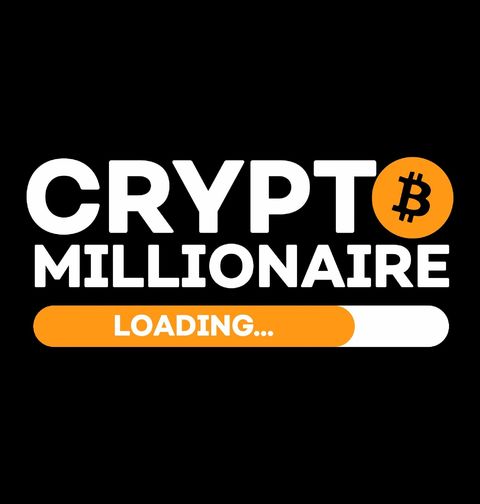 Obrázek produktu Pánské tričko Crypto Milionář Crypto Millionaire Loading