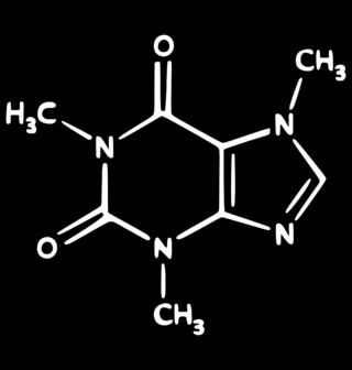 Obrázek 1 produktu Bavlněná taška Molekula Kávy Caffeine Molecule