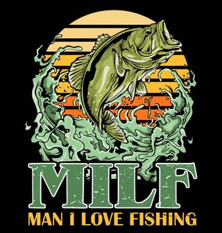 Obrázek 2 produktu Dámské tričko MILF Man I Love Fishing