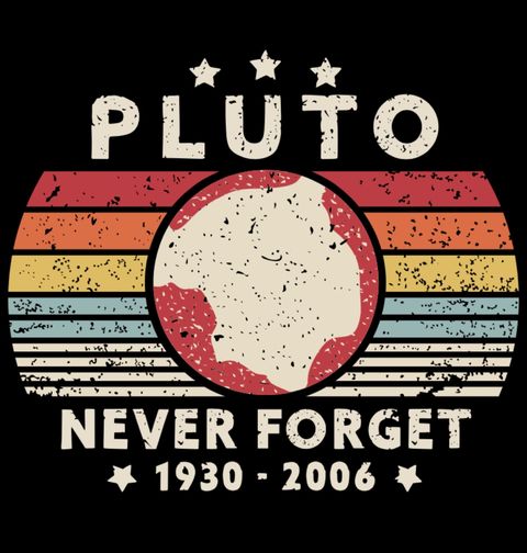 Obrázek produktu Dětské tričko Pluto Nikdy nezapomeneme Never Forget