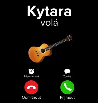 Obrázek 2 produktu Pánské tričko Kytara volá Phone Call