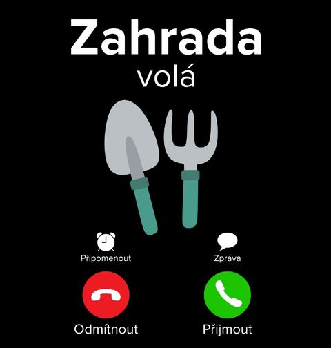 Obrázek produktu Pánské tričko Zahrada volá Phone Call