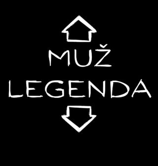 Obrázek 2 produktu Pánské tričko Muž Legenda The Man The Legend