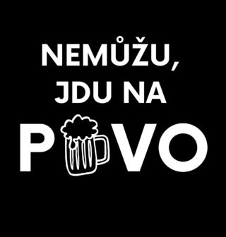 Obrázek 2 produktu Pánské tričko Nemůžu, jdu na pivo