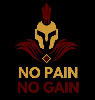 Obrázek 2 produktu Dámské tričko No Pain No Gain Spartan