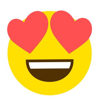Obrázek 1 produktu Bavlněná taška Emoji Love Zamilovaný Smajlík 