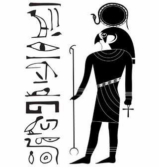 Obrázek 2 produktu Pánské tričko Egyptský Bůh Horus