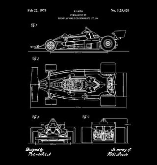 Obrázek 2 produktu Dámské tričko Formule 312 T2 Patent Niki Lauda