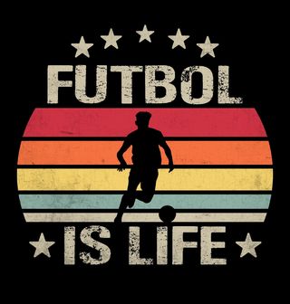 Obrázek 2 produktu Pánské tričko Fotbal je život Retro Futbol is Life