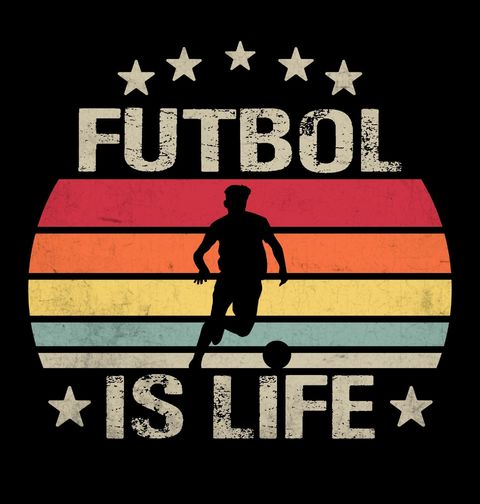 Obrázek produktu Pánské tričko Fotbal je život Retro Futbol is Life