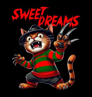 Obrázek 2 produktu Dámské tričko Freddy Meowger Kočka Sweet Dreams