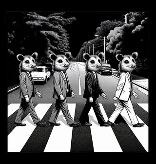 Obrázek 2 produktu Dámské tričko Vačice Beatles Abbey Road