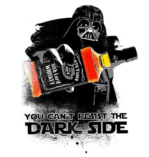 Obrázek produktu Pánské tričko Star Wars "Temné síle neodoláš"
