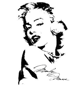 Obrázek 2 produktu Dámské tričko Marilyn Monroe (Velikost: XXL)