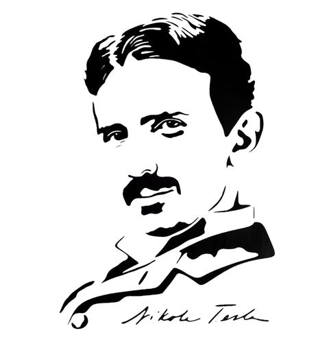 Obrázek produktu Pánské tričko Nikola Tesla
