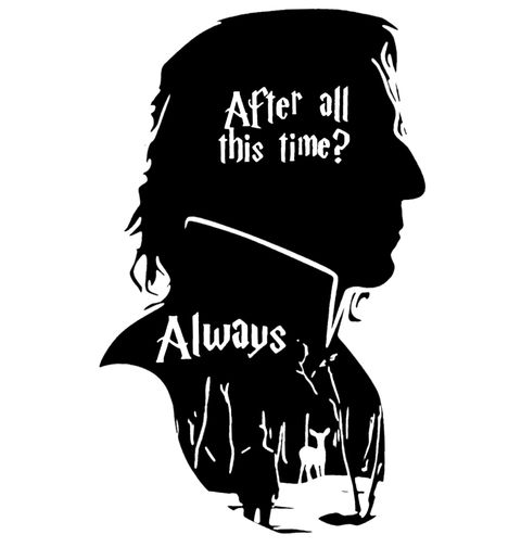 Obrázek produktu Pánské tričko Severus Snape Always Navždy