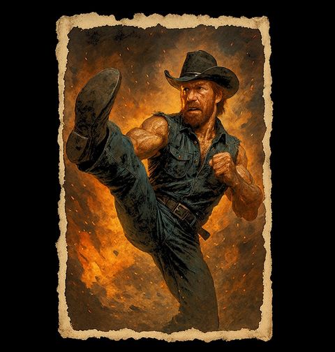 Obrázek produktu Pánské tričko Legendární Chuck Norris