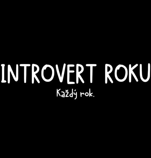 Obrázek produktu Dámské tričko Introvert jako každý rok