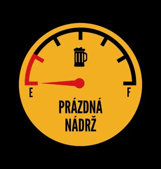 Obrázek 2 produktu Dámské tričko Prázdná nádrž piva