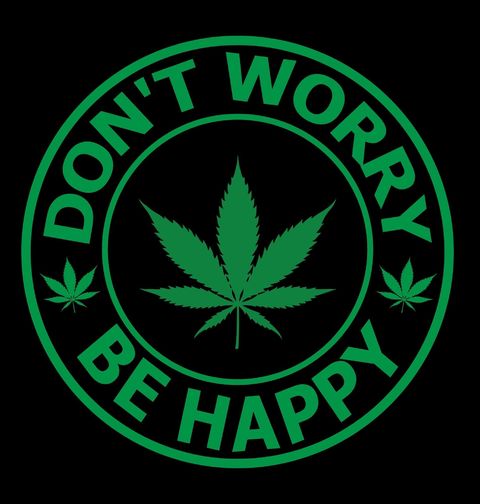 Obrázek produktu Dámské tričko Neřeš a zahul si! Don't worry, be happy