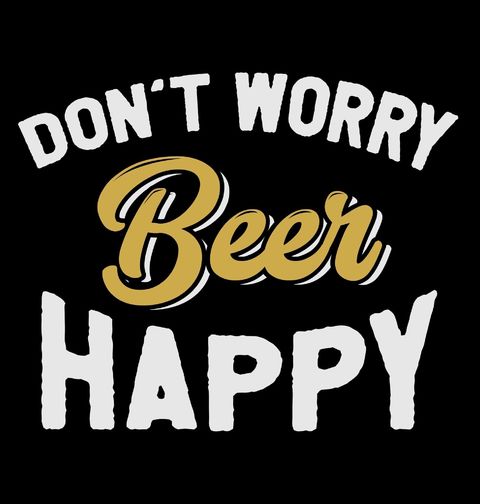 Obrázek produktu Dámské tričko Neřeš a dej si pivo! Don't worry, beer happy